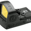 Leupold 119688 DeltaPoint Pro Matte Black 1x 25.7mm x 17.5mm/1.01" x 0.68" 2.5 MOA Illuminated Red Dot Reticle